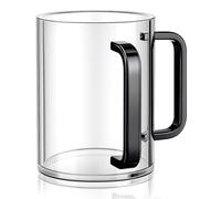 Tagtight Bicchiere per lavaggio a mano Netilat YadayimNegel Vasser, Passover, Shabbat, Shul, Sinagoga, in acrilico con manici, set di bicchieri da tè, tazza da birra, tazza da succo