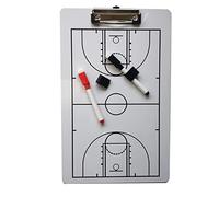 Tagtight Lavagna Calcio Tattica Portatile, Lavagna per Allenatori Cancellabile a Secco, Lavagna per Allenatori con Penna, Lavagna per Strategia di Design a Doppia Faccia, Lavagna per Basket