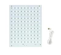 Tagtight Lithophane - Kit di retroilluminazione a LED per Stampante 3D in bambù, Litophane con retroilluminazione a LED, USB C, per Fai da Te