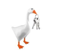 Tagtight magnetico a forma di oca 3D, simpatici animali, Kawaii, organizer per chiavi auto, scultura divertente da scrivania e veranda