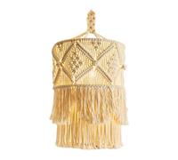 Tagtight Mano Fatto A Muro Arazzo Paralume Boemia macramè Boho Handcraft Nappa Arazzo sfondo testa parte parete