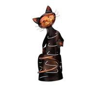 Tagtight Porta Vino a Forma di Gatto, in Metallo, per Bottiglie di Vino, Durevole