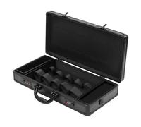 Tagtuell Cassetta degli attrezzi da parrucchiere, valigetta da viaggio con lucchetto a codice, multifunzione Barber Tool da viaggio, organizer da parrucchiere con spallacci