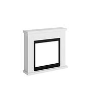 Tagu FM461-WH1 Cornice decorativa in legno Frode Bianco per caminetto elettrico da incasso Dimensioni LxPxH 99x25x88,3 cm