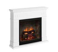 Tagu Camino Elettrico Larsen – PowerFlame 2, Riscaldatore e Termostato (Bianco Puro)