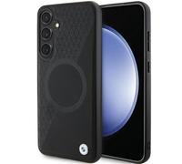 Tagua Galaxy S24 BMW Magsafe Compatibile Vera Pelle Nero