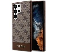 Tagua Galaxy S24 Ultra Guess Motivo Braun Logo Oro