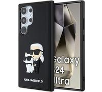 Tagua Galaxy S24 Ultra Karl Lagerfeld 3D Plastica Nero