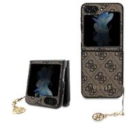 Tagua per Galaxy Z Flip 5 Guess Color Oro Catena Braun