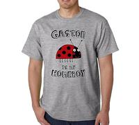 TAGUIHBE Gaston Is My HomeTV Ben Holly Small Kingdom T-Shirt Grey M