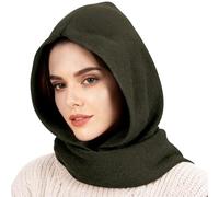 TAGVO 2 in 1 Cappello Sciarpa Invernali Set, Antivento Cappelli e Sciarpa Morbido Berretto Scaldacollo, Caldo Cappuccio Sciarpa Cappello Unisex ElasticoPassamontagna Scaldacollo