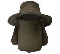 TAGVO Cappelli alla Pescatora da Uomo Donna con Coperchio Viso Staccabile, Cappellini UPF 50+ da Esterno, Campeggio Escursionismo A Passeggio Cappello da Sole Cappelli da Escursionismo Pieghevoli
