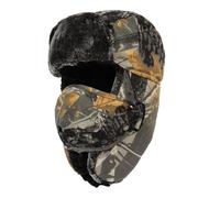 TAGVO Cappello da Cacciatore Bomber Invernale, Cappello da Caldo Earflap Camuffamento con Maschera Antivento, Cappelli Aviatore Unisex Cappello Ushanka per Sci Attività Sportive All'aperto