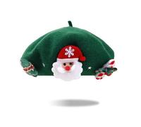 TAGVO Cappello Natale per Adulti e Bambini Unisex, Cappellino Babbo Natale OneSize per Feste Natalizie, Cosplay, Decorazioni e Regali