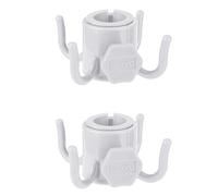 TAGVO Gancio per ombrellone da spiaggia, confezione da 2, ganci per ombrellone a 4 punte, supporto per ombrellone da spiaggia, accessori da spiag