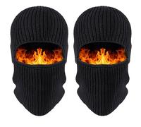 TAGVO Maschera di Passamontagna, Passamontagna da Ciclismo Moto Invernale Termico Multiuso, Cappuccio Balaclava Traspirante a Doppio Uso Lavorato a Maglia a Forma di Torciglione