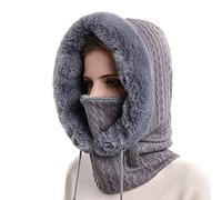 TAGVO Passamontagna Donna Invernale, Balaclava Cappuccio Multifunzione Hood Maschera Antivento Cappello Invernali Caldo per Alpinismo Sci, Ciclismo, Trekking e Altri Sport Esterni Maschera Cappello