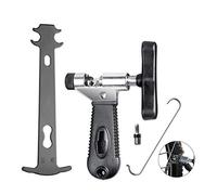 TAGVO Strumento a Catena a Catena 2 in 1, Controllo Catena, Strumento Universale per la Riparazione della Catena a Bicicletta con Strumento di indicatore di Usura a Catena