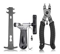 TAGVO Strumento a Catena a Catena 2 in 1, Controllo Catena, Strumento Universale per la Riparazione della Catena a Bicicletta con Strumento di indicatore di Usura a Catena