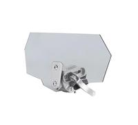 TAHDP Cupolino Parabrezza Risen Con Attacco A Clip Per Moto Per Kawasaki Per NINJA 400 Per Z900 Per Z1000 ER6F, Deflettori Antivento Anteriori Schermo Deflettore(Titanio,Tipo 1)