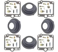 TAHDP Kit Di Riparazione Del Carburatore Per Yamaha XJR1300 XJR1300SP 5EA 98-01 XJR 1300 Parti Di Ricostruzione Del Diaframma Dello Stantuffo Galleggiante Riparazione del carburatore(Colore 2)