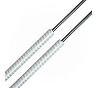 TAHDP Molle A Gas Per Portellone Posteriore Per A3/S3/RS3 Sportback (8P) 2004-2013 530 Mm Ammortizzatori Di Supporto Per Portellone Posteriore Molle a Gas(Argento)