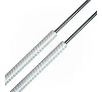 TAHDP Molle A Gas Per Portellone Posteriore Per Mazda CX5 CX-5 KE 1a Generazione SUV 2012-2017 Supporti Per Ammortizzatore A Gas Per Bagagliaio Molle a Gas(Argento)