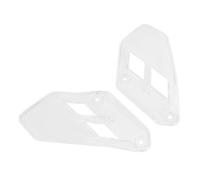 TAHDP Pannelli Laterali Per Moto, Parabrezza, Deflettori Antivento Per CRF1000L, CRF 1000 L Africa Twin Adventure Sports, Superiore Deflettore Parabrezza(CHIARO)