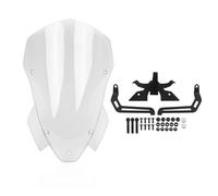 TAHDP Parabrezza Da Turismo Per Motocicletta, Per BMW S 1000 R S1000 S1000R 2021-2024 M1000R, Alto, Deflettori Per Alette Deflettore Parabrezza(CHIARO)