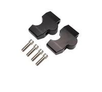 TAHDP Riser Manubrio Per Moto Per Rebel CMX300 CMX500 2017-2023 CMX1100 Adattatore Di Prolunga Per Morsetto Distanziale. Manubrio(Nero)