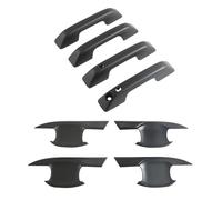 TAHDP Set Di Coprimaniglie Esterne Per Auto, Per BYD Per Shark 6 LHD 2024-2025, Adesivi Protettivi Per Maniglie Esterne Maniglia Porta Laterale Esterna(Nero)