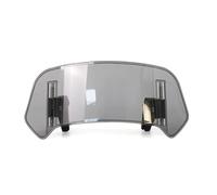 TAHDP Spoiler Estensione Parabrezza Regolabile Per Moto Per Kawasaki Per Z750 Per Z800 Per Versys 650 1000 Er6f Gen 1 KLR 650 Schermo Deflettore(Fumo,Tipo 1)