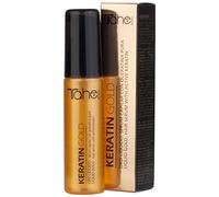 Tahe - Lifting per capelli in oro con olio di argan, olio di semi di lino e vitamine A, D ed E, per capelli ricci e scintillanti disidratati con cheratina pura e oro liquido, 30 ml