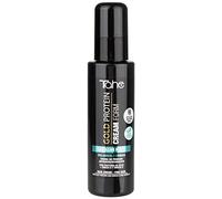 Tahe Gold Protein - Crema per capelli sottili, senza risciacquo, anti-arricciatura, 100 ml