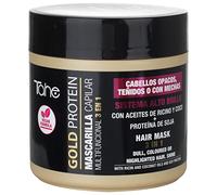 Tahe Gold Protein Maschera per capelli 3 in 1 per capelli colorati o con stoppini (400 ml (confezione da 1)
