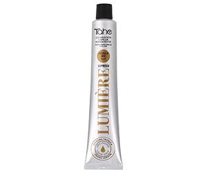Tahe Lumière Express - Tintura per capelli, colore permanente per capelli, colore nero, tono1 con cheratina trionica e oro liquido, 100 ml