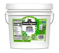 Tahini Di Sesamo Biologico Senza Sale Senza Zucchero 9 LBS