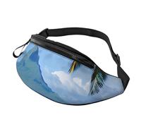 Tahiti Beaches - Marsupio leggero da uomo e da donna, per viaggi, shopping ed eventi all'aperto