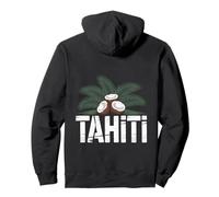 Tahiti Polinesia Francese Tahiti Felpa con Cappuccio