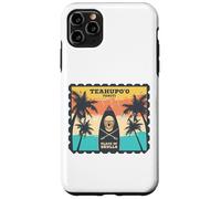 Tahiti Surf Palma Spiaggia Sole Polinesia Teahupoo Pacifico Custodia per iPhone 11 Pro Max