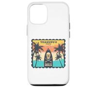Tahiti Surf Palma Spiaggia Sole Polinesia Teahupoo Pacifico Custodia per iPhone 12/12 Pro