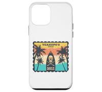 Tahiti Surf Palma Spiaggia Sole Polinesia Teahupoo Pacifico Custodia per iPhone 12 mini