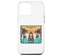 Tahiti Surf Palma Spiaggia Sole Polinesia Teahupoo Pacifico Custodia per iPhone 12 Pro Max