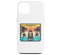 Tahiti Surf Palma Spiaggia Sole Polinesia Teahupoo Pacifico Custodia per iPhone 13