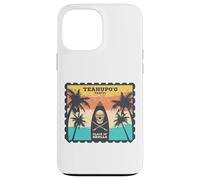 Tahiti Surf Palma Spiaggia Sole Polinesia Teahupoo Pacifico Custodia per iPhone 13 Pro Max
