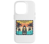 Tahiti Surf Palma Spiaggia Sole Polinesia Teahupoo Pacifico Custodia per iPhone 14 Pro