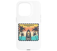 Tahiti Surf Palma Spiaggia Sole Polinesia Teahupoo Pacifico Custodia per iPhone 15 Pro