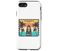 Tahiti Surf Palma Spiaggia Sole Polinesia Teahupoo Pacifico Custodia per iPhone SE (2020) / 7/8