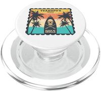 Tahiti Surf Palma Spiaggia Sole Polinesia Teahupoo Pacifico PopSockets PopGrip per MagSafe