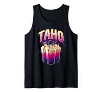 Taho Filippino Meme Bootleg Rap Style 90s Vintage Divertente Canotta